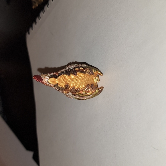 Vintage Rooster Trinket Box - Picture 2 of 7